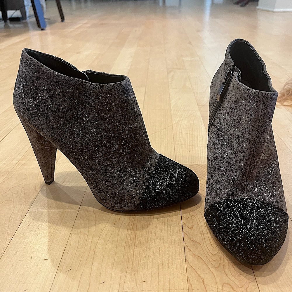 Vince Camuto heel bootie shoes